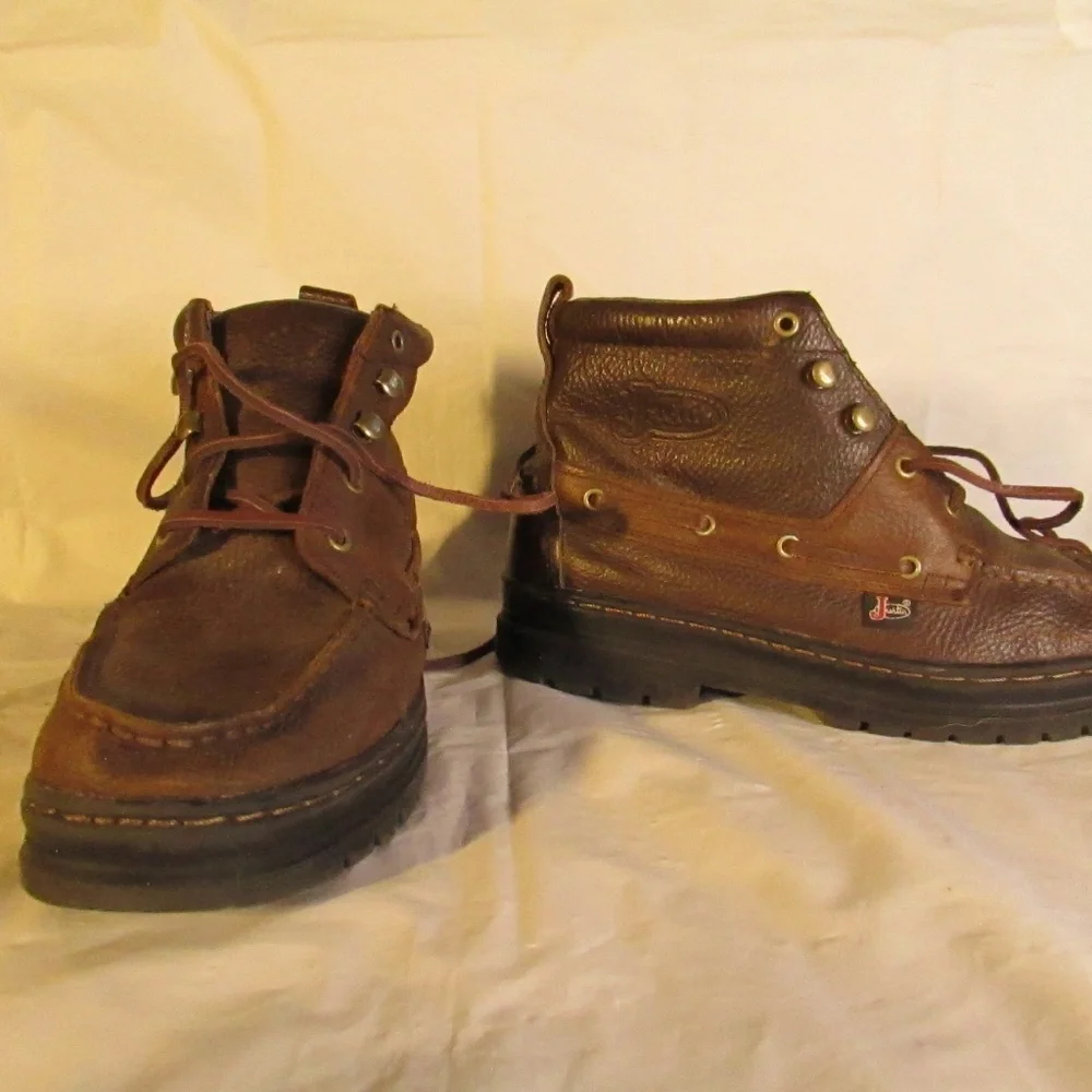 Justin Boots Brown Men's Leather Boots